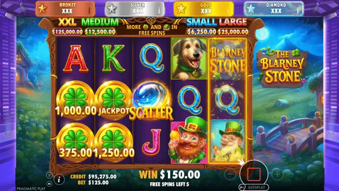 The Blarney Stone – Jackpot Reveal bónusz rulett